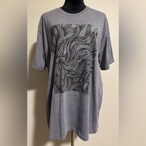NWT Starbucks Reserve Gray and Black Siren Graphic Tee size XL